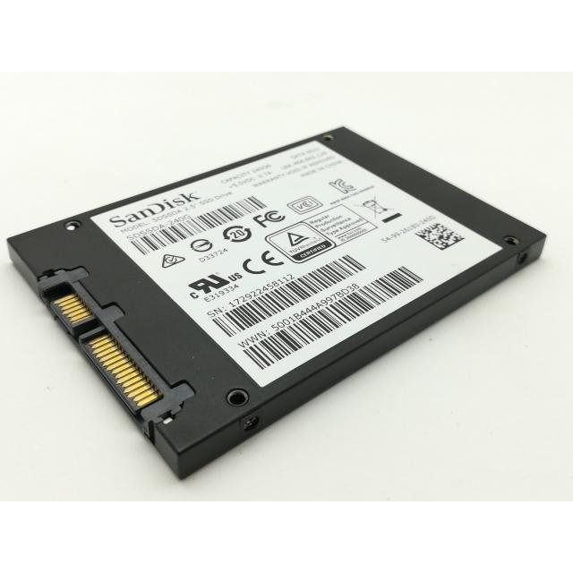 中古】SanDisk SSD PLUS SDSSDA-240G-J26 240GB/SSD/6GbpsSATA/2016年5