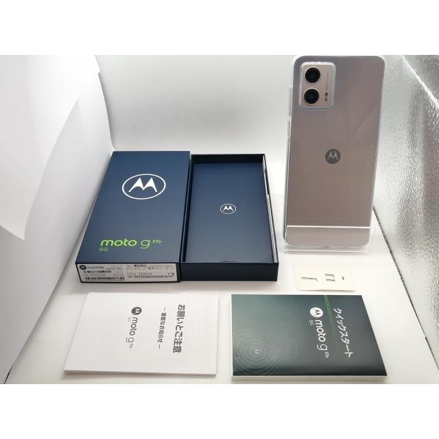 【未使用】MOTOROLA ymobile 【SIMフリー】 moto g53y 5G ペールピンク 4GB 128GB A301MO【熊本】保証期間３ヶ月｜janpara｜04