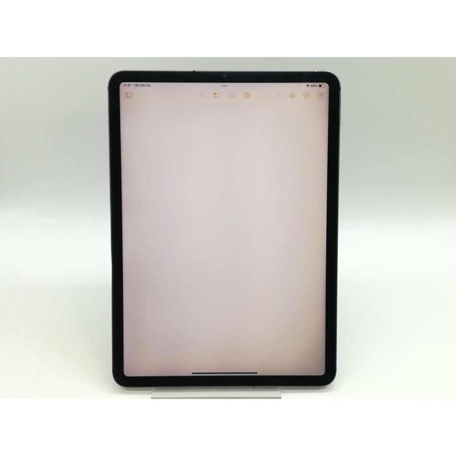 SoftBank 【SIMロック解除済み】 iPad Pro 11インチ（第1世代） Cellular 64GB スペースグレイ MU0M2J/A【福岡筑紫】保証期間１ヶ月【ランクC】 【WI-FI】