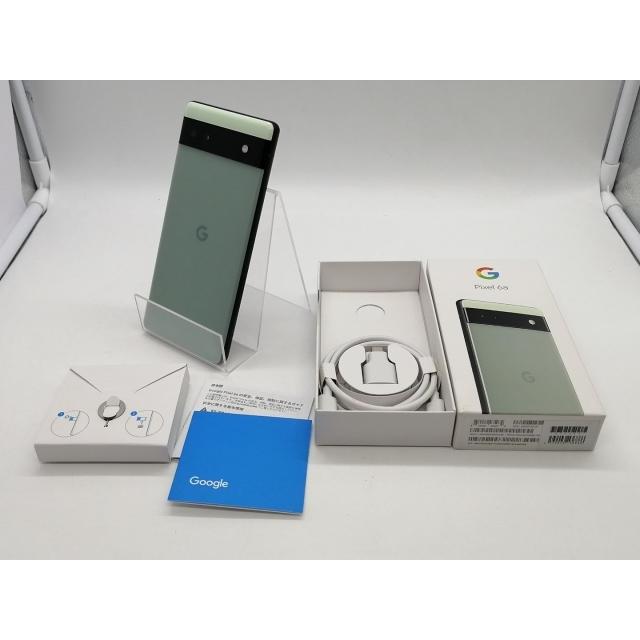 中古】Google SoftBank 【SIMフリー】 Pixel 6a セージ 6GB 128GB