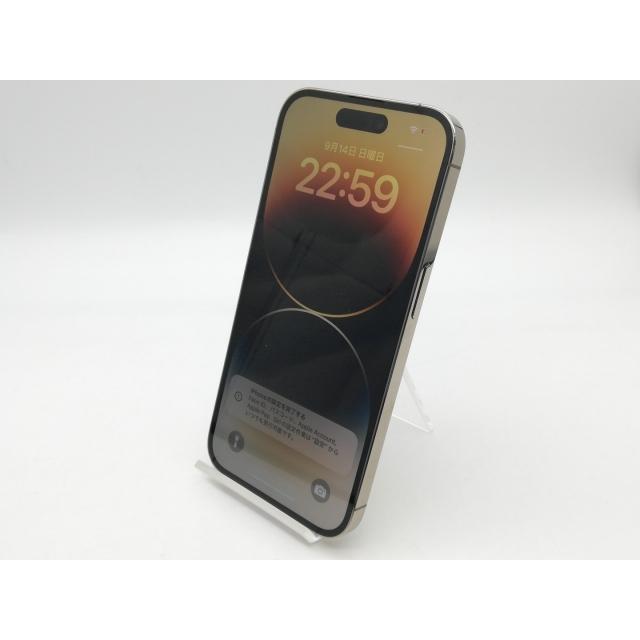 中古】Apple docomo 【SIMフリー】 iPhone 14 Pro 128GB ゴールド
