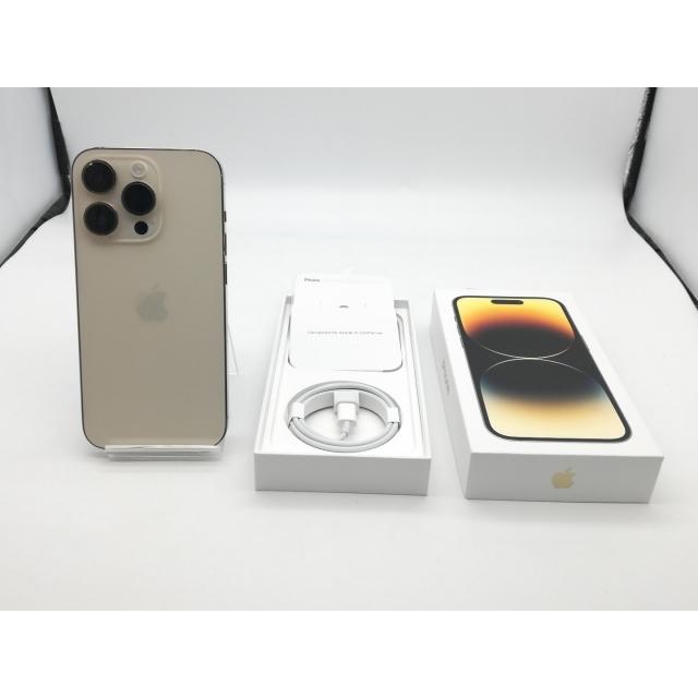 中古】Apple docomo 【SIMフリー】 iPhone 14 Pro 128GB ゴールド