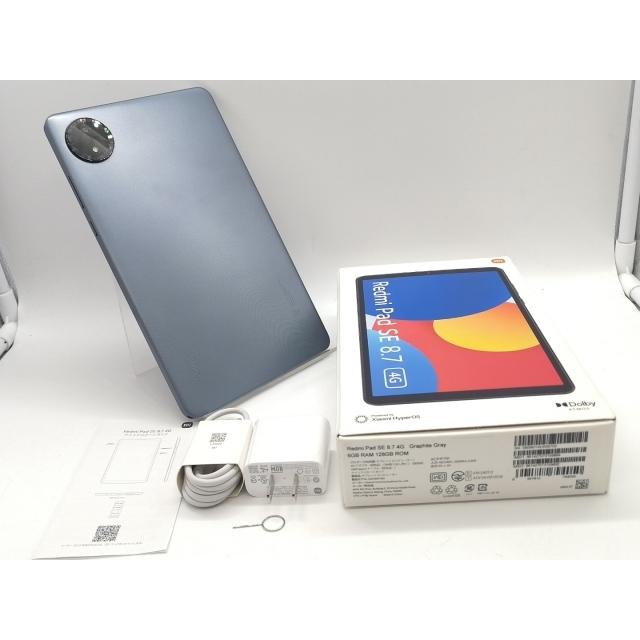 Redmi Pad SE8.7 4G 中古美品 中古】Xiaomi 国内版【SIMフリー】 Redmi Pad SE 8.7 4G 6GB 128GB GR