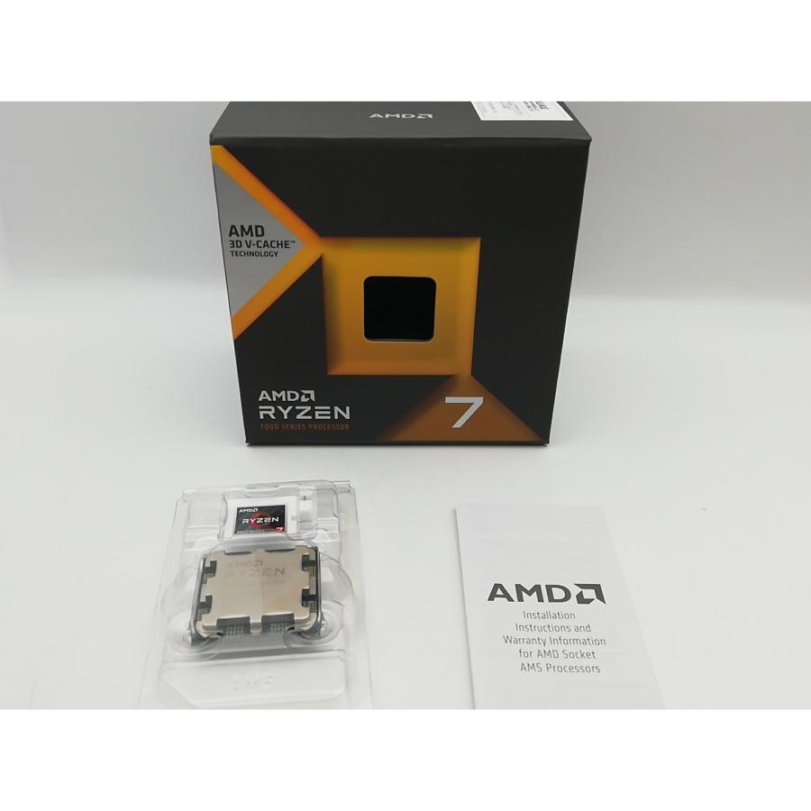 【中古】CPU AMD Ryzen 7 7800X3D 中古】AMD Ryzen 7 7800X3D (4.2GHz/TC:5GHz) BOX AM5/8C/16T/L3 96MB