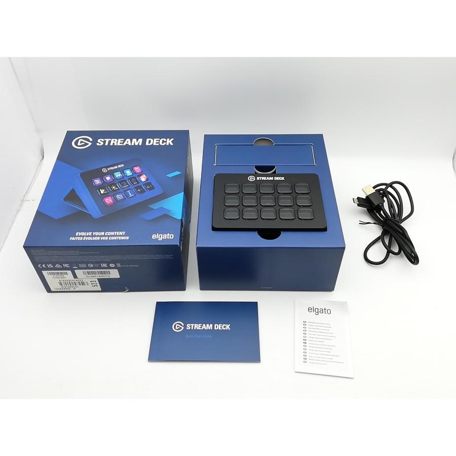中古】elgato STREAM DECK MK.2 [ブラック]【熊本】保証期間1週間 