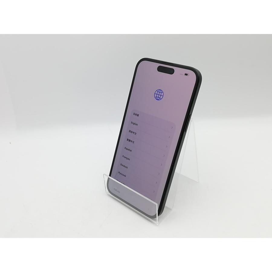 【中古】【赤ロム保証あり】Apple au 【SIMフリー】 iPhone 15 Plus 128GB ブラック MU083J/A【三宮センター】保証期間１ヶ月【ランクB】の画像