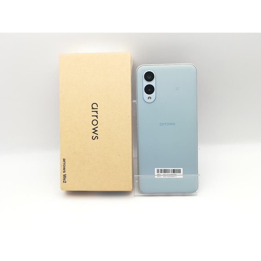 中古】FCNT docomo 【SIMフリー】 arrows We2 ライトブルー 4GB 64GB F