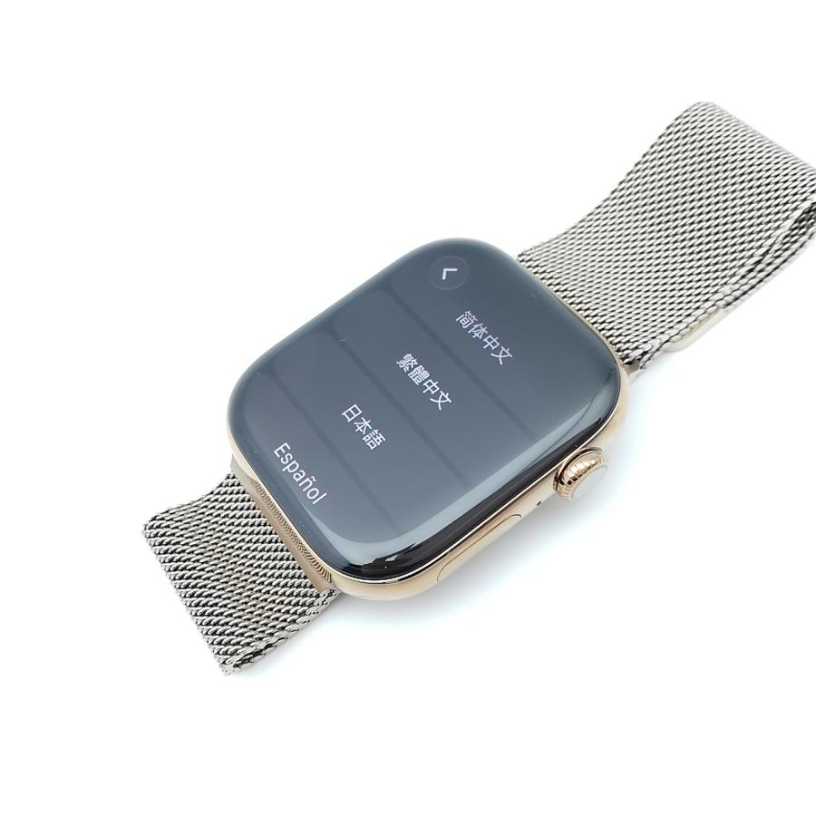 中古】Apple Apple Watch Series11 46mm Cellular ゴールドチタニウム