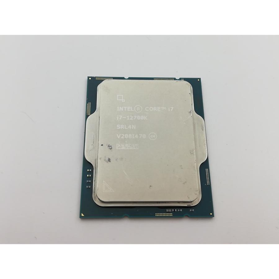 中古】Intel Core i7-12700K(3.6GHz) Bulk LGA1700/12C(P:8C/E:4C)/20T