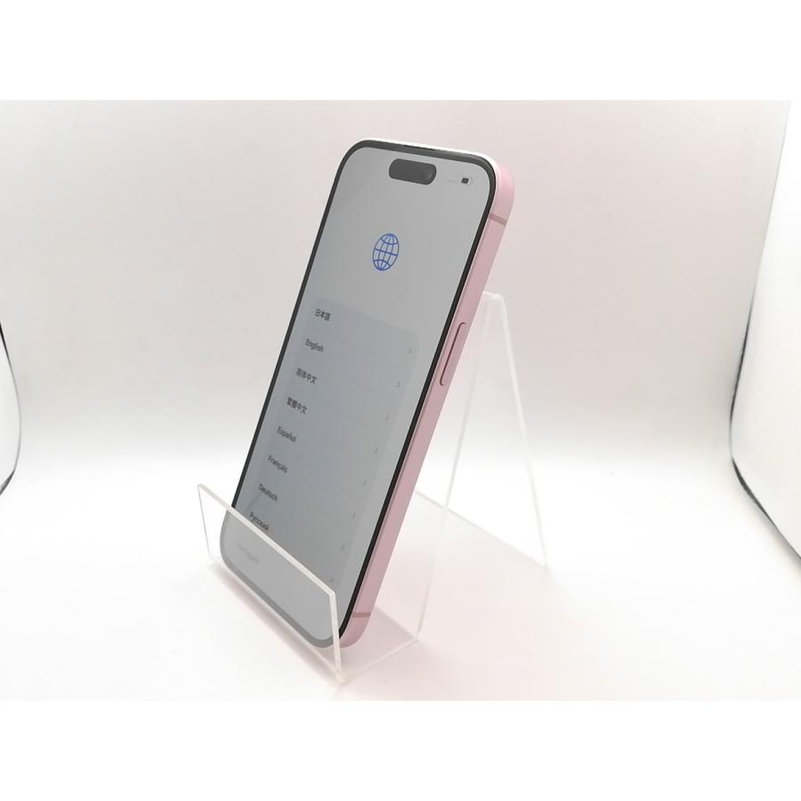 中古】Apple 国内版 【SIMフリー】 iPhone 15 256GB ピンク MTMP3J/A