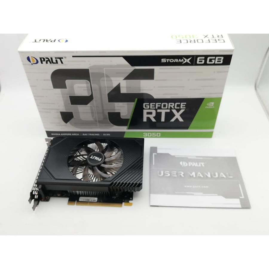 中古】Palit NE63050018JE-1070F (GeForce RTX 3050 StormX 6GB