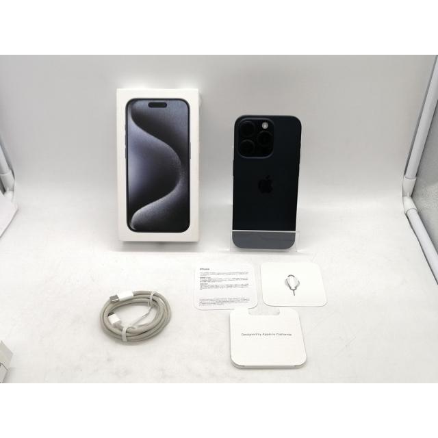 中古】Apple 国内版 【SIMフリー】 iPhone 15 Pro 256GB ブルー