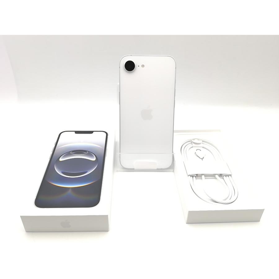 未使用】Apple 国内版 【SIMフリー】 iPhone 16e 512GB ホワイト