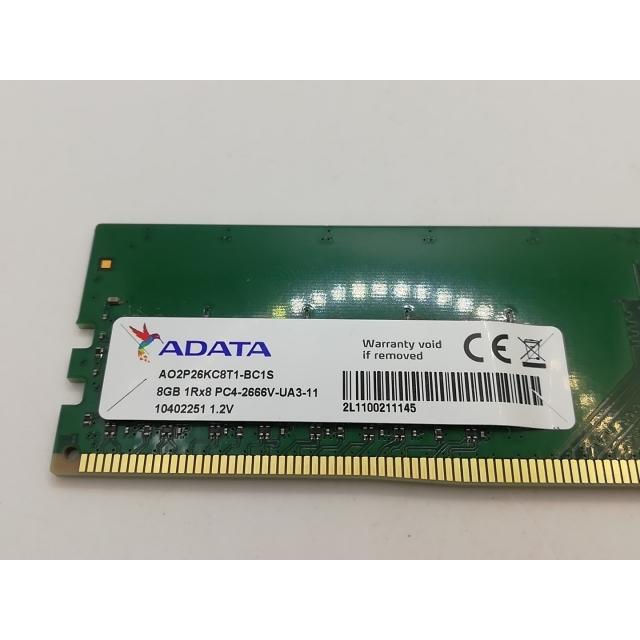 ADATA 8GB DDR4 2枚セット 中古 中古】DDR4 8GB PC4-21300(DDR4-2666)【デスクトップPC用】【熊本
