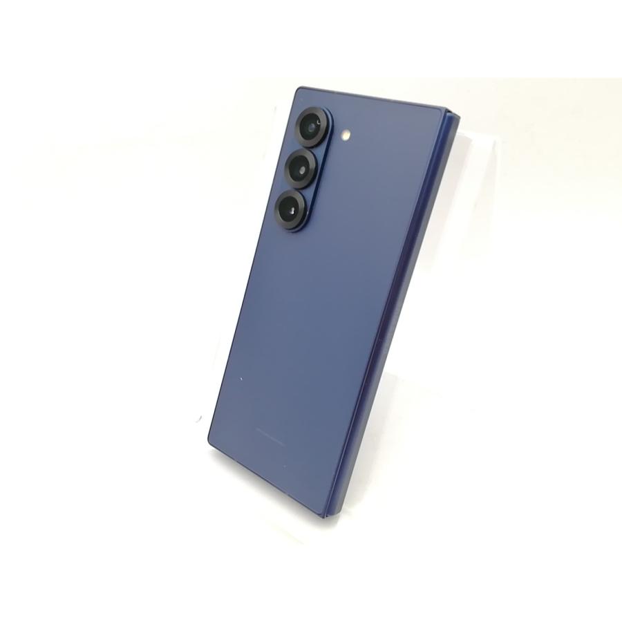 中古】SAMSUNG au 【SIMフリー】 Galaxy Z Fold6 ネイビー 12GB 256GB