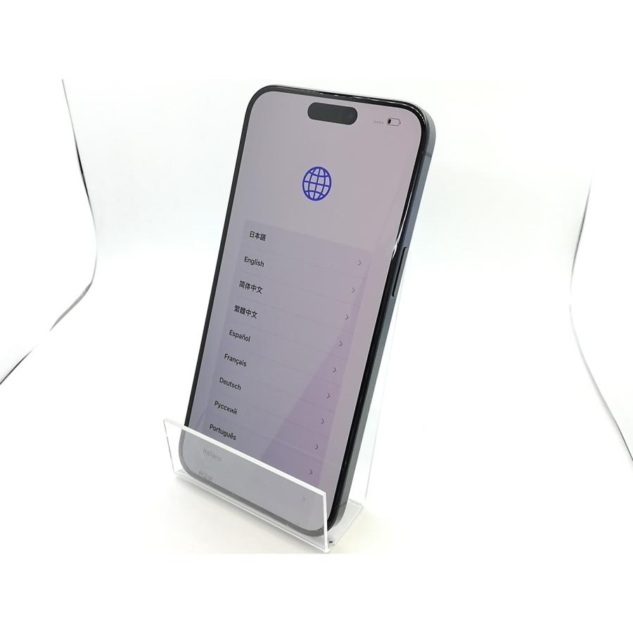 中古】Apple 国内版 【SIMフリー】 iPhone 15 Pro Max 256GB ブルー