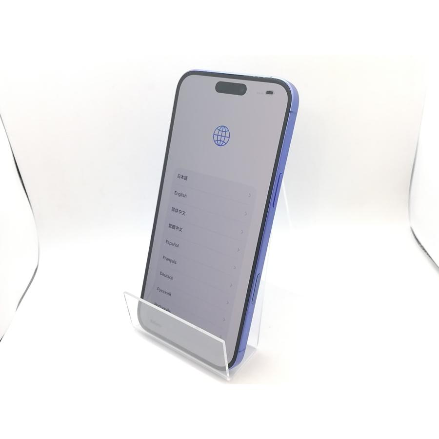【中古】Apple 国内版 【SIMフリー】 iPhone 16 Plus 256GB ウルトラマリン MXVK3J/A【熊本】保証期間１ヶ月【ランクA】の画像