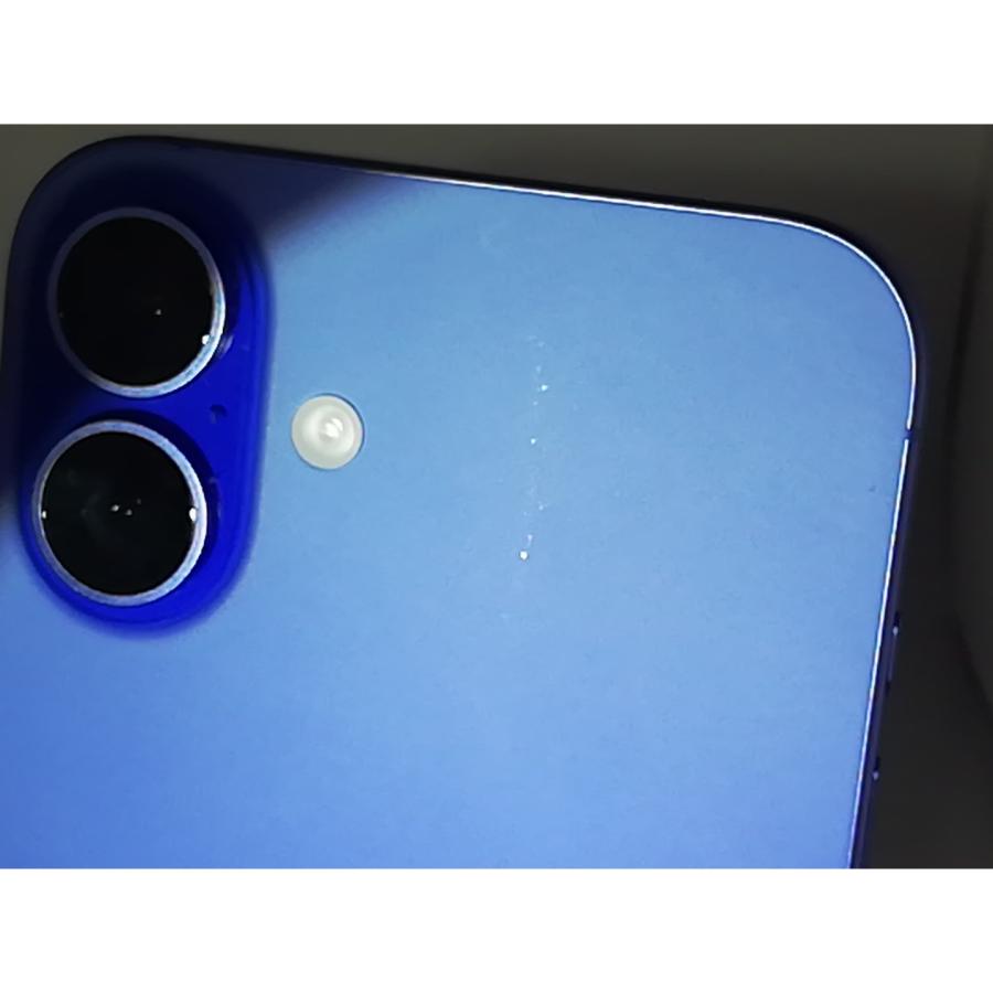 【中古】Apple 国内版 【SIMフリー】 iPhone 16 Plus 256GB ウルトラマリン MXVK3J/A【熊本】保証期間１ヶ月【ランクA】の画像