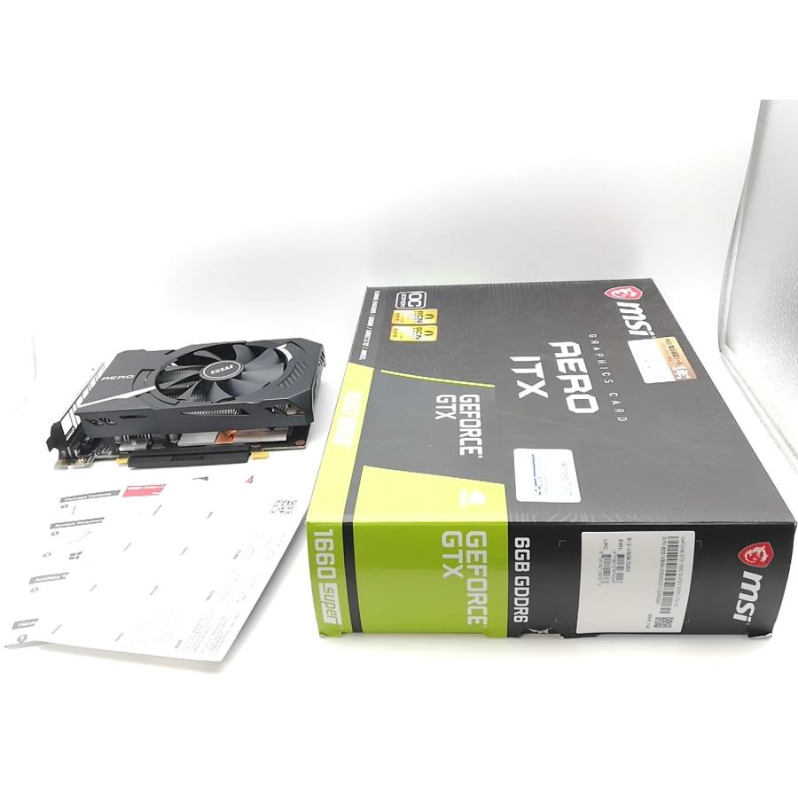 中古】MSI GeForce GTX 1660 SUPER AERO ITX OC GTX1660Super/6GB