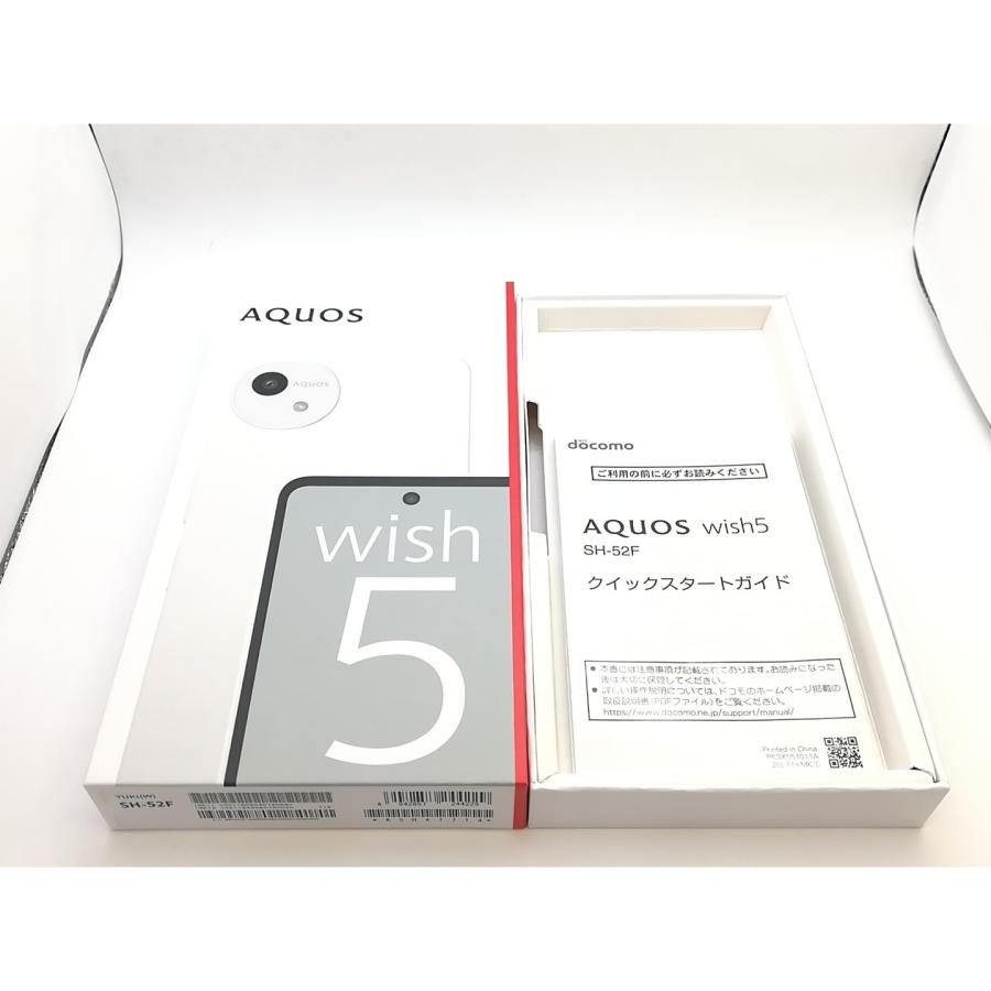 未使用】SHARP docomo 【SIMフリー】 AQUOS wish5 ユキ 4GB 64GB SH