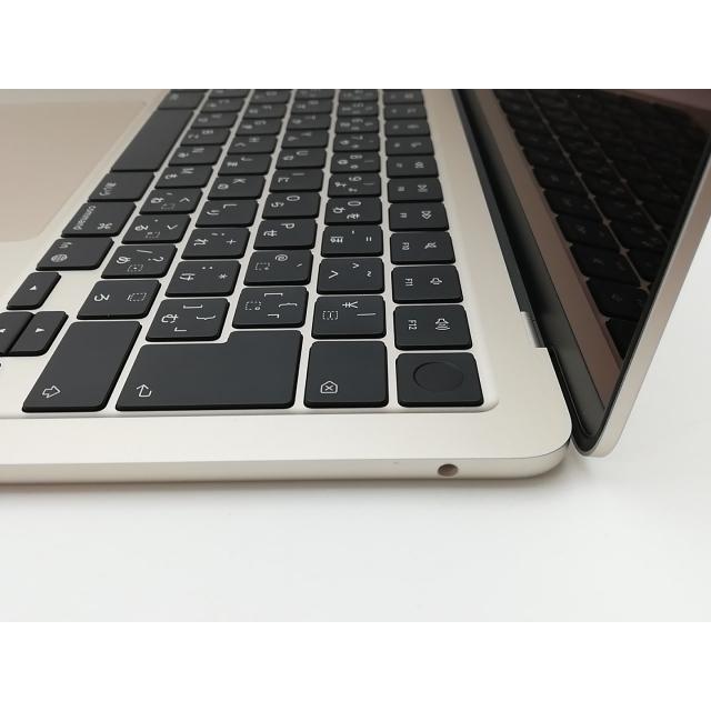 【中古】Apple MacBook Air 13インチ (M4,2025) M4(CPU:10C/GPU:8C) 16GB/256GB スターライト MW0Y3J/A【熊本】保証期間１ヶ月【ランクA】の画像