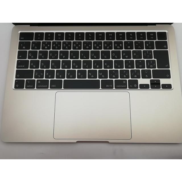 【中古】Apple MacBook Air 13インチ (M4,2025) M4(CPU:10C/GPU:8C) 16GB/256GB スターライト MW0Y3J/A【熊本】保証期間１ヶ月【ランクA】の画像