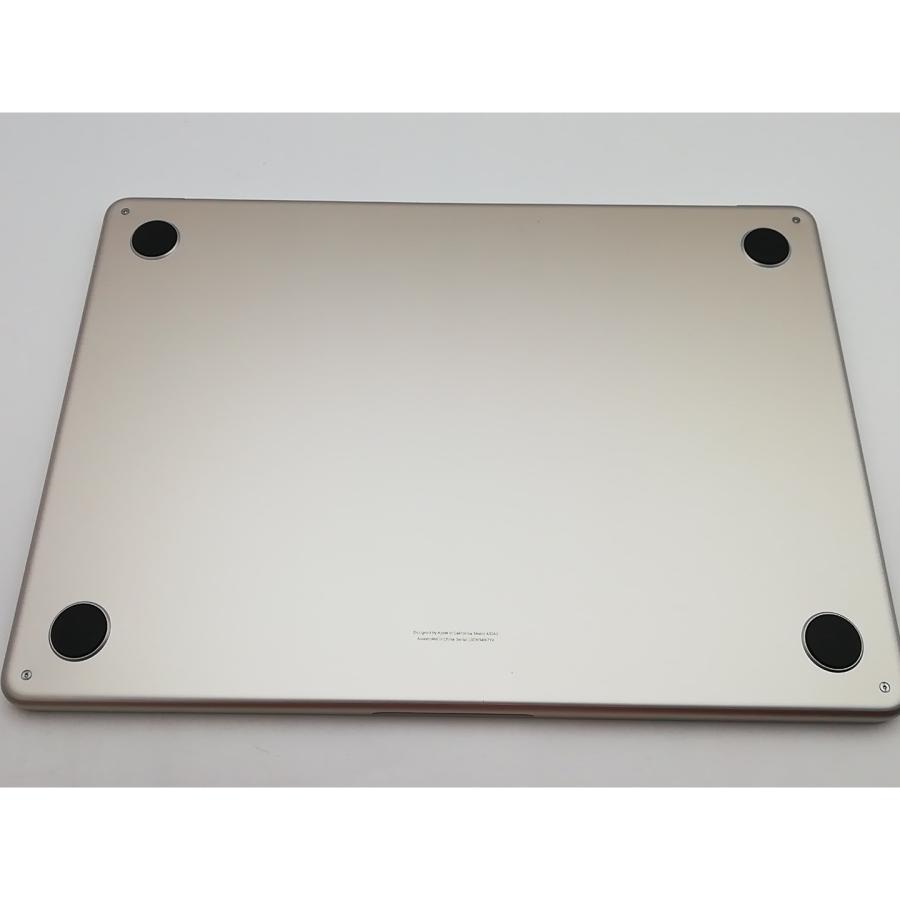 【中古】Apple MacBook Air 13インチ (M4,2025) M4(CPU:10C/GPU:8C) 16GB/256GB スターライト MW0Y3J/A【熊本】保証期間１ヶ月【ランクA】の画像