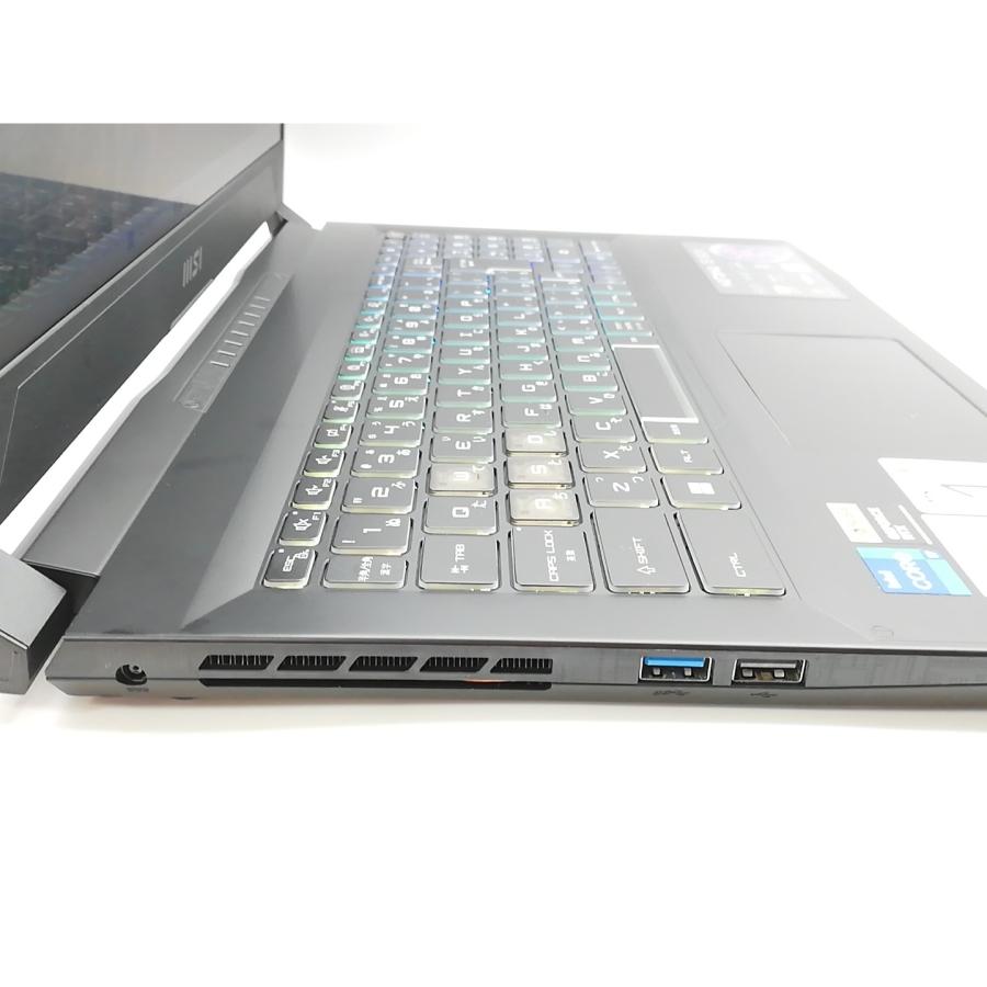 【中古】MSI Katana 15 Katana-15-B12VGK-039JP ブラック【i7-12650H 16G 1T(SSD) RTX4070 WiFi 15LCD(1920x1080/144Hz)】【熊本】保証期間１ヶ月【ランクA】の画像