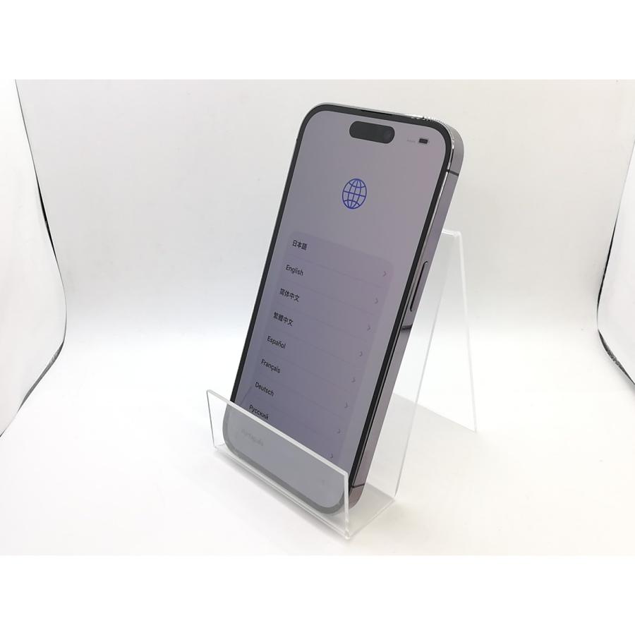 中古】Apple au 【SIMフリー】 iPhone 14 Pro 128GB ディープパープル 