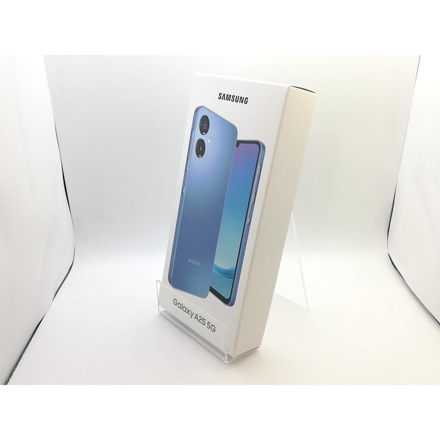未使用】SAMSUNG au 【SIMフリー】 Galaxy A25 5G ブルー 4GB 64GB 