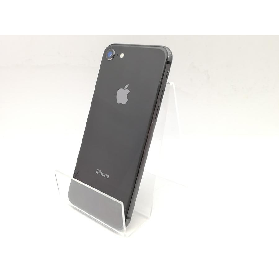 中古】Apple au 【SIMロック解除済み】 iPhone 8 64GB スペースグレイ 