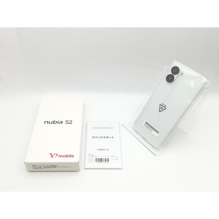 未使用】Nubia ymobile 【SIMフリー】 nubia S2 6GB 128GB ホワイト 