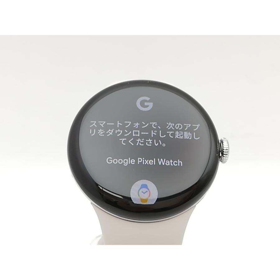 中古】Google Pixel Watch4 LTEモデル 41mm Polished Silver アルミ 