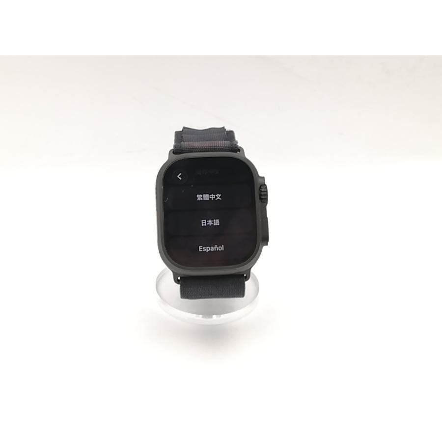 【中古】Apple Apple Watch Ultra3 49mm Cellular ブラックチタニウムケース/ブラックアルパインループM MF0V4J/A【熊本】保証期間１ヶ月【ランクA】の画像