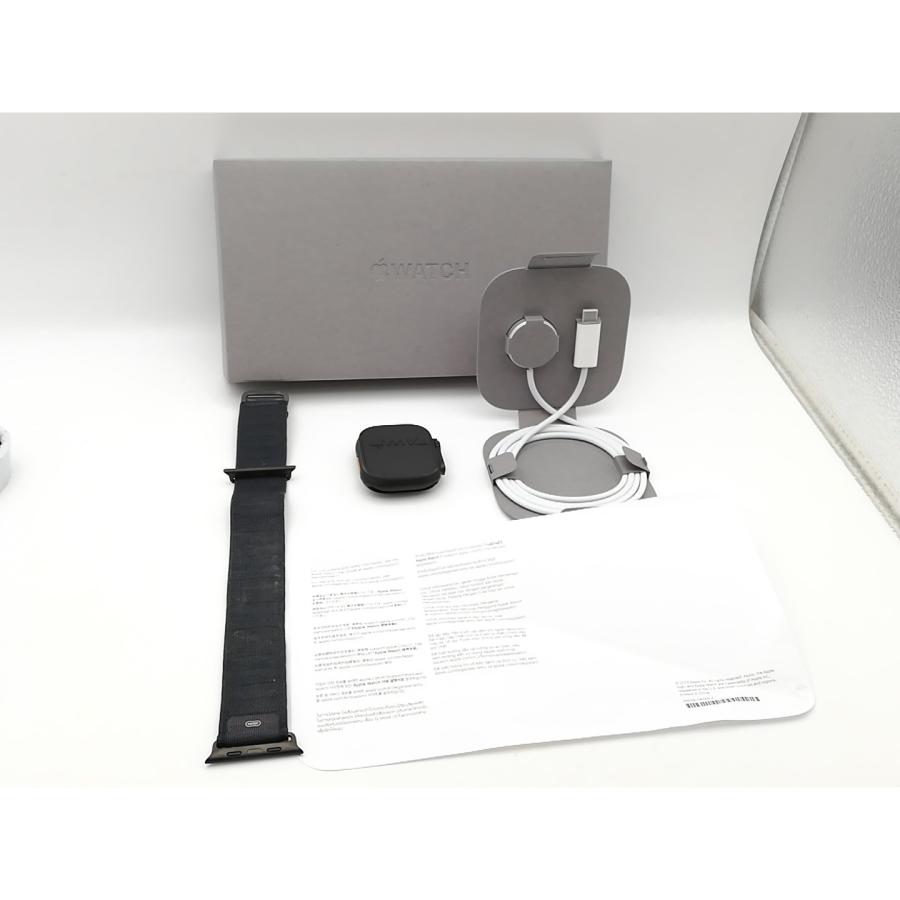 【中古】Apple Apple Watch Ultra3 49mm Cellular ブラックチタニウムケース/ブラックアルパインループM MF0V4J/A【熊本】保証期間１ヶ月【ランクA】の画像