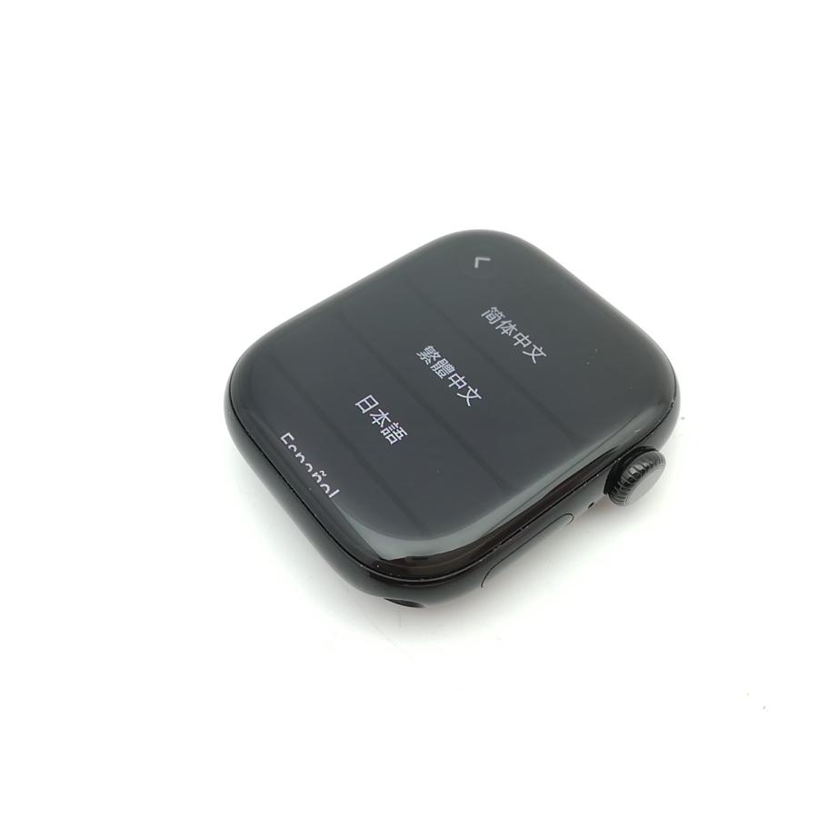 【中古】Apple Watch Series10 46mm Cellular ジェットブラックアルミニウムケース/ブラックスポーツバンド (S/M) MWY33J/A【熊本】保証期間１ヶ月【ランクB】の画像