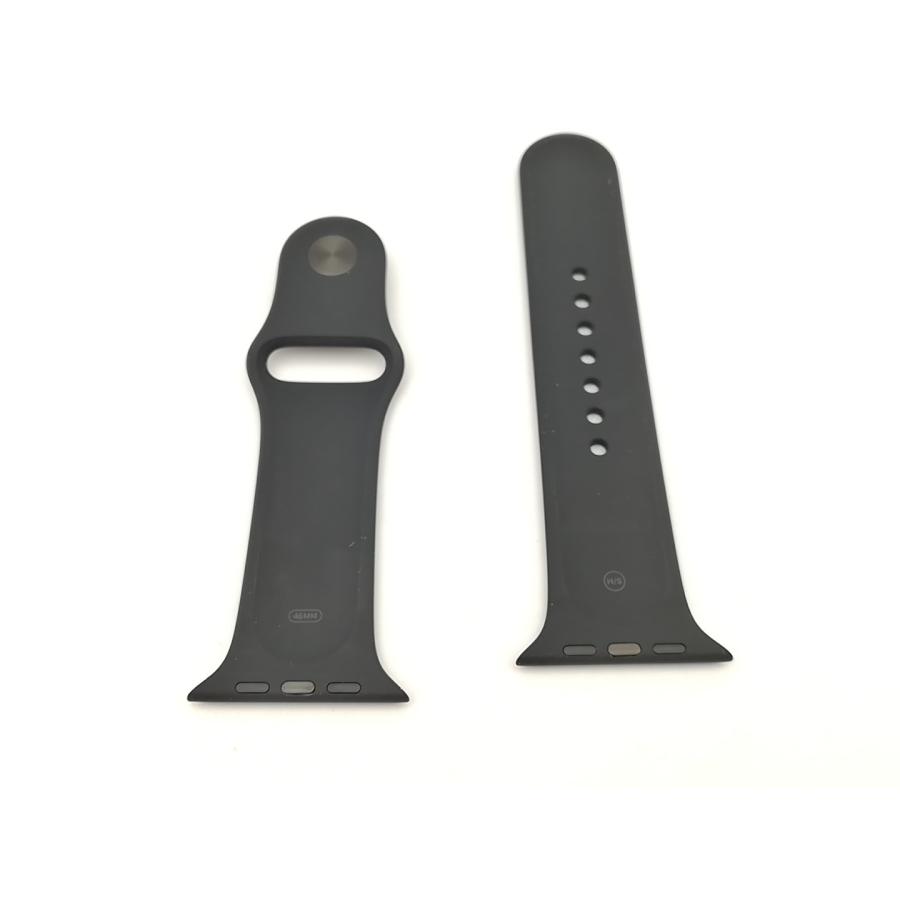 【中古】Apple Watch Series10 46mm Cellular ジェットブラックアルミニウムケース/ブラックスポーツバンド (S/M) MWY33J/A【熊本】保証期間１ヶ月【ランクB】の画像