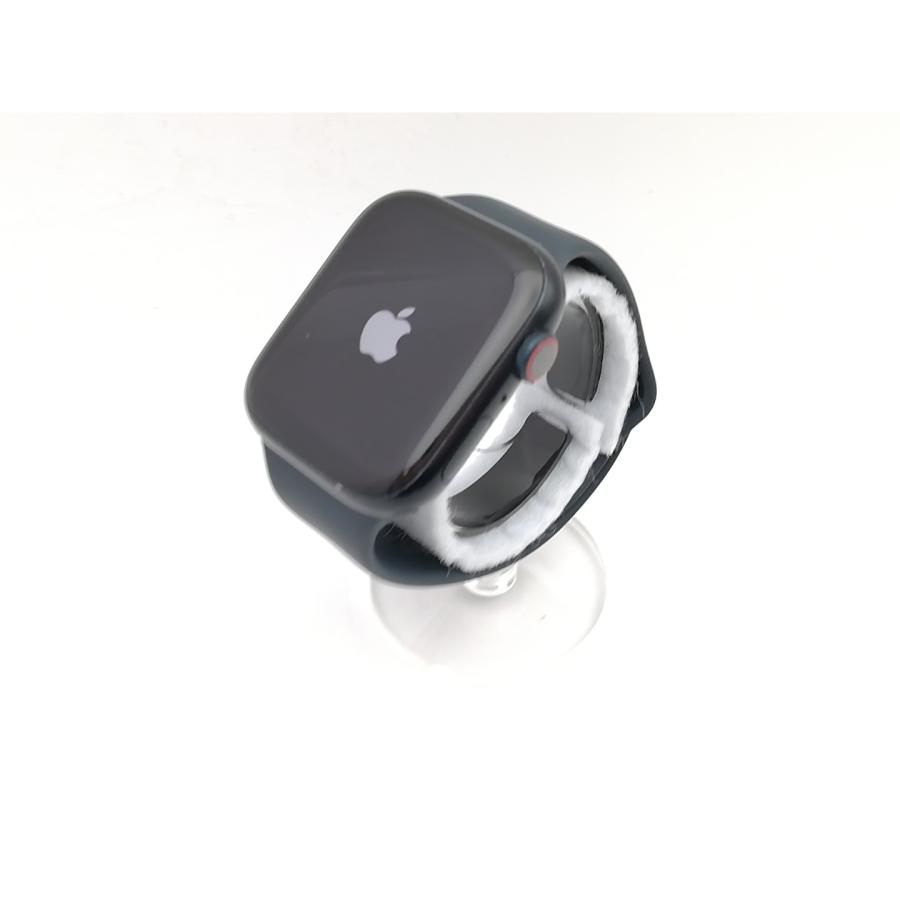 【中古】Apple Watch Series9 45mm Cellular ミッドナイトアルミニウムケース/ミッドナイトスポーツバンド(S/M) MRMC3J/A【熊本】保証期間１ヶ月【ランクB】の画像