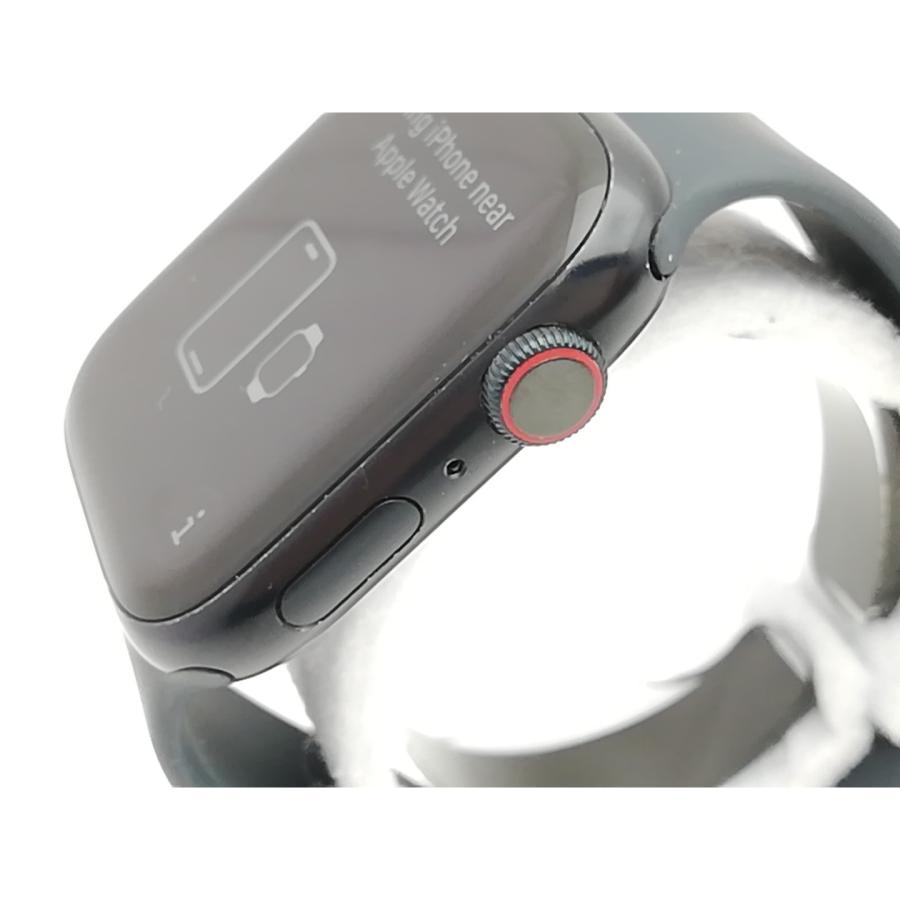 【中古】Apple Watch Series9 45mm Cellular ミッドナイトアルミニウムケース/ミッドナイトスポーツバンド(S/M) MRMC3J/A【熊本】保証期間１ヶ月【ランクB】の画像