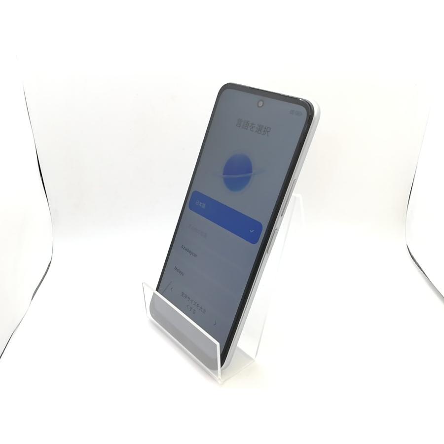 中古】Xiaomi au 【SIMフリー】 Redmi Note 10 JE クロームシルバー 