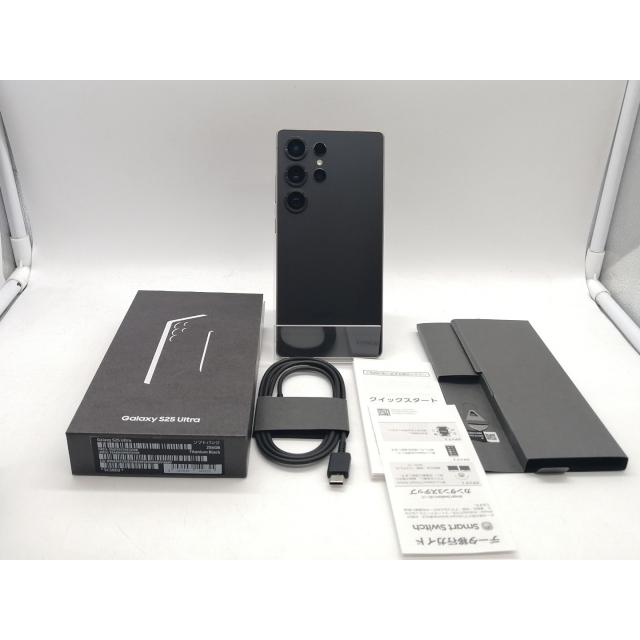 【中古】SAMSUNG SoftBank 【SIMフリー】 Galaxy S25 Ultra チタニウムブラック 12GB 256GB SM-S938Z【熊本】保証期間１ヶ月【ランクA】の画像