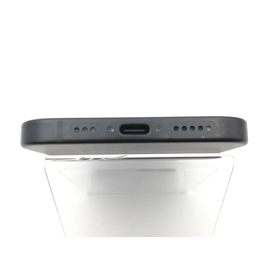 【中古】Apple docomo 【SIMフリー】 iPhone 15 256GB ブラック MTMN3J/A【熊本】保証期間１ヶ月【ランクC】の画像