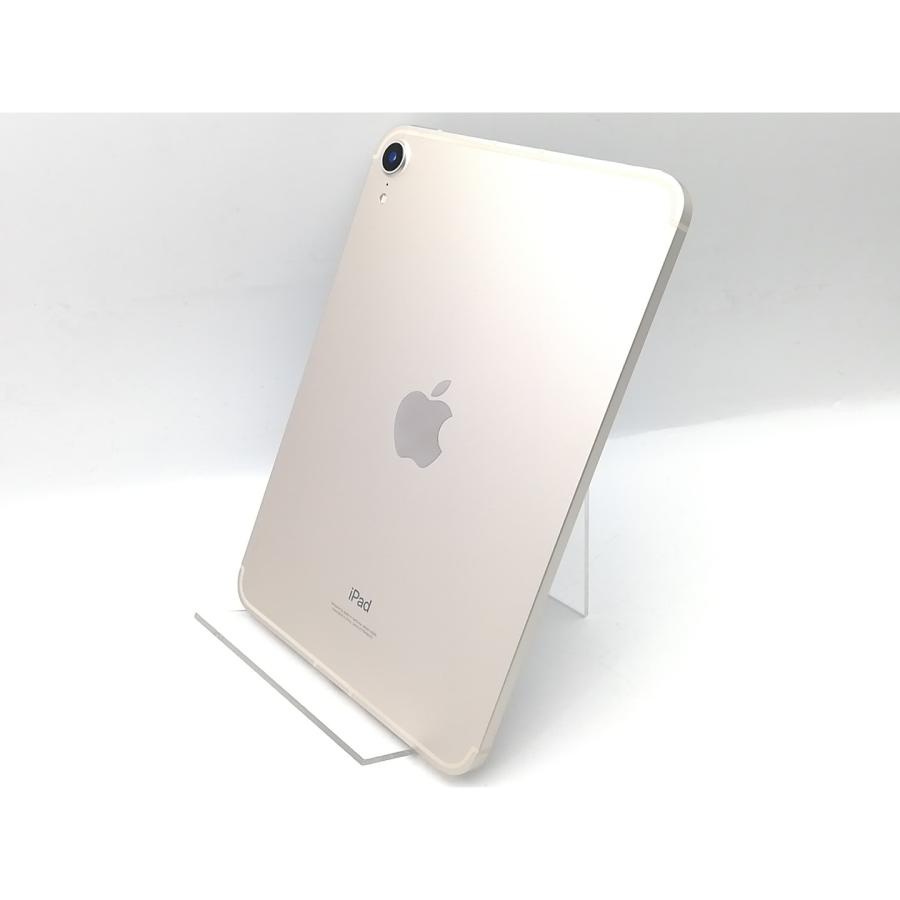 【中古】Apple 国内版 【SIMフリー】 iPad mini（第6世代/2021） 64GB スターライト MK8C3J/A【熊本】保証期間１ヶ月【ランクC】
