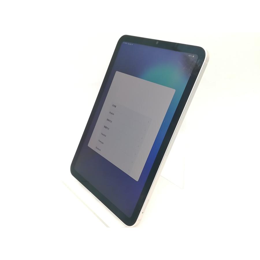 【中古】Apple 国内版 【SIMフリー】 iPad mini（第6世代/2021） 64GB スターライト MK8C3J/A【熊本】保証期間１ヶ月【ランクC】の画像
