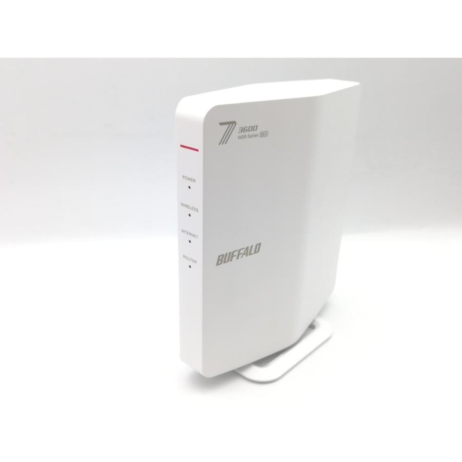 中古】BUFFALO AirStation WSR3600BE4P/NWH [ホワイト] Wi-Fi7(11be