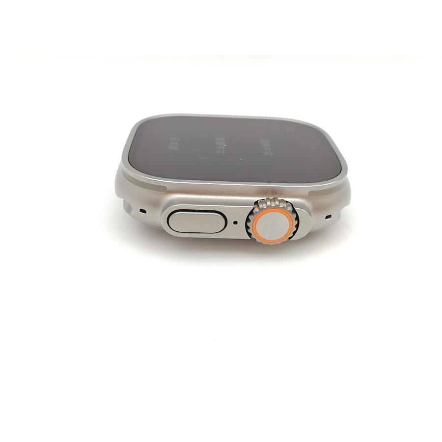 【中古】Apple Apple Watch Ultra3 49mm Cellular ナチュラルチタニウムケース/ライトブルーアルパインループM MEWM4J/A【熊本】保証期間１ヶ月【ランクA】の画像