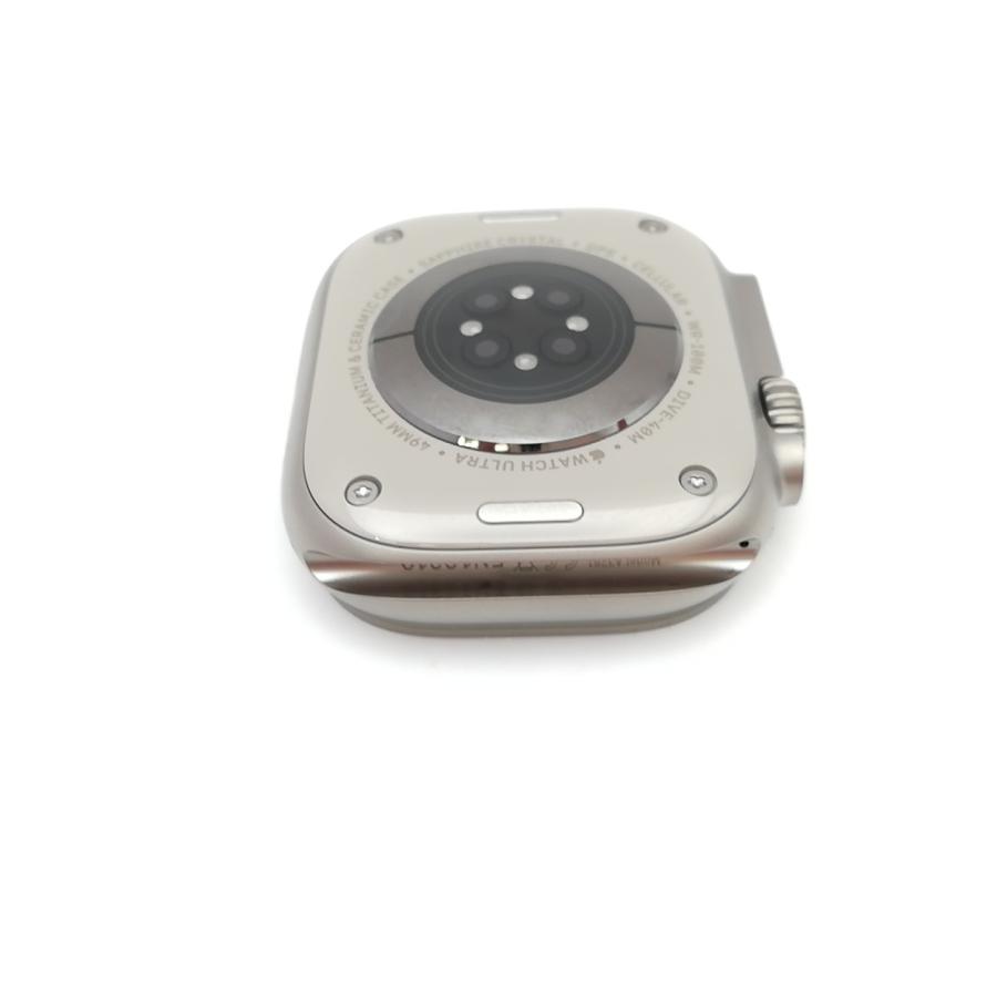 【中古】Apple Apple Watch Ultra3 49mm Cellular ナチュラルチタニウムケース/ライトブルーアルパインループM MEWM4J/A【熊本】保証期間１ヶ月【ランクA】の画像