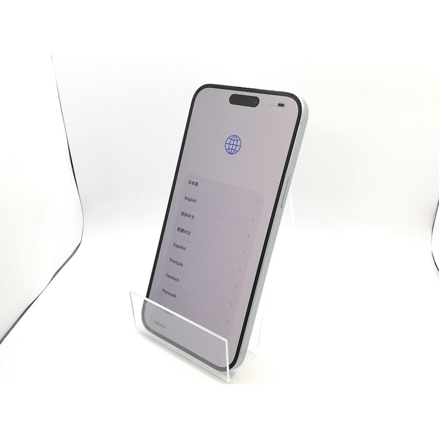 【中古】Apple 国内版 【SIMフリー】 iPhone 15 Plus 256GB ブルー MU0N3J/A【熊本】保証期間１ヶ月【ランクA】の画像