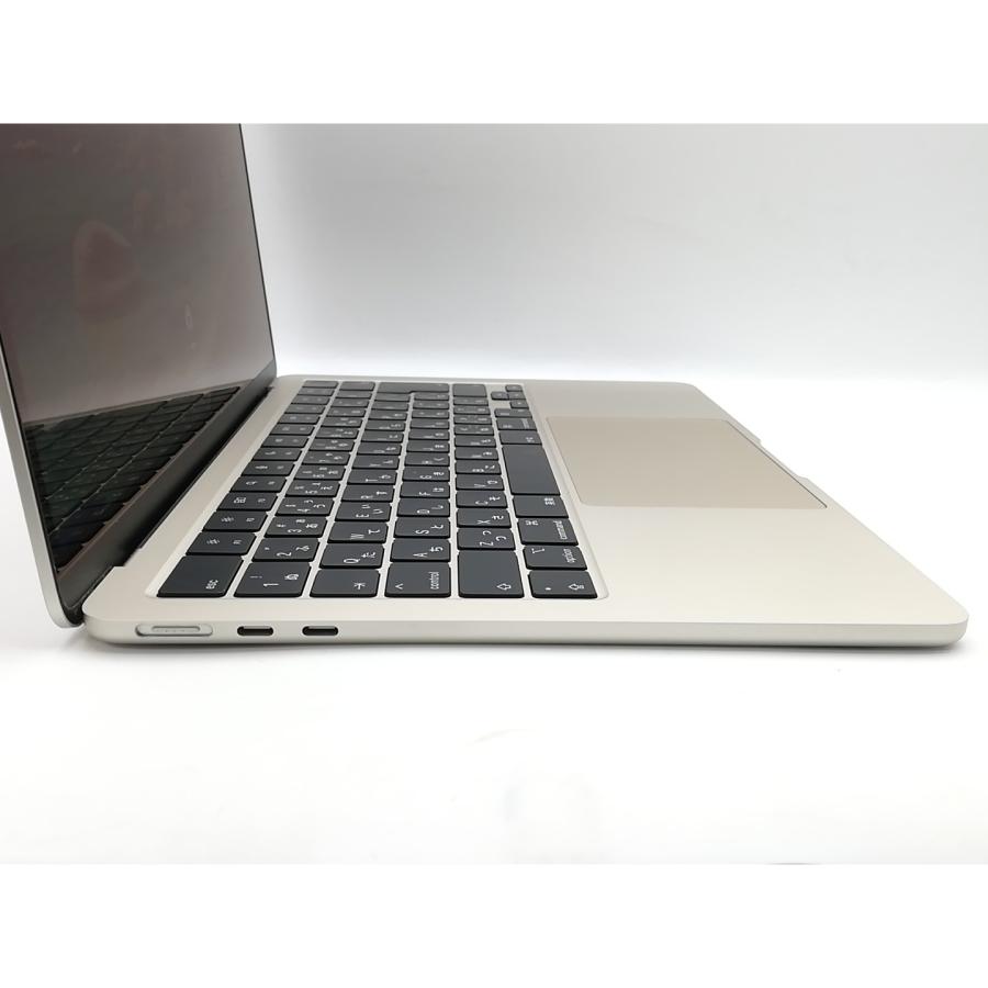 【中古】Apple MacBook Air 13インチ CTO (M2,2022) スターライト M2(CPU:8C/GPU:10C)/16G/512G/35W AC(USB-Cx2)【熊本】保証期間１ヶ月【ランクA】の画像