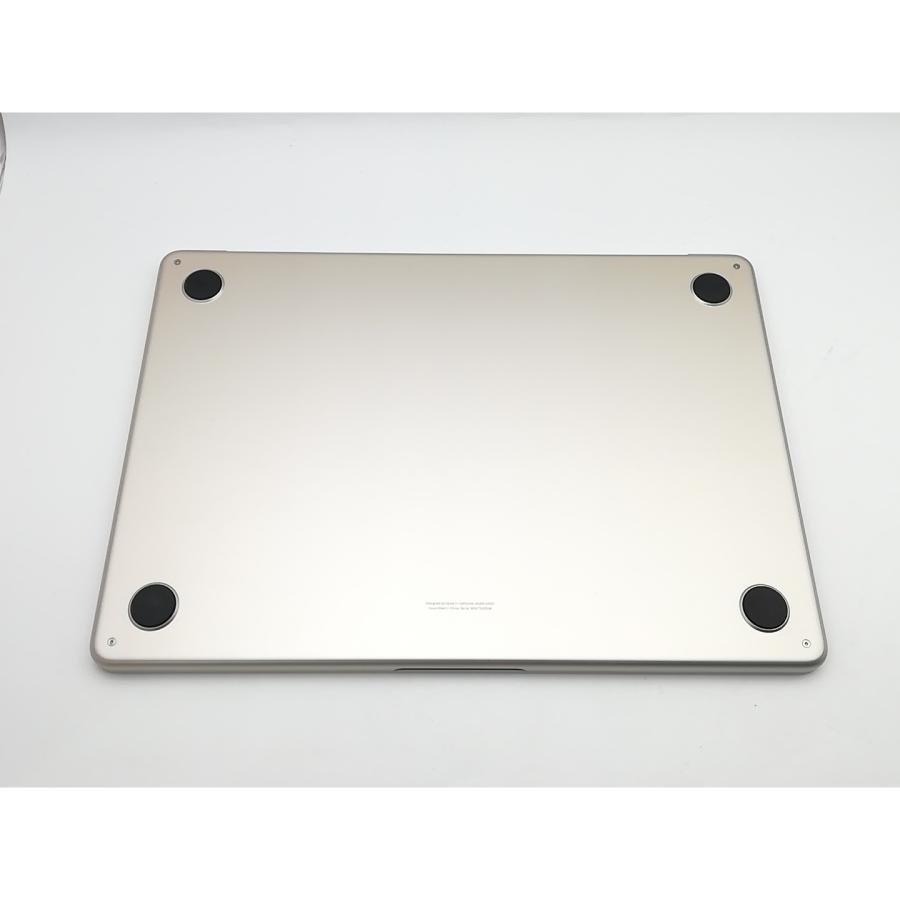 【中古】Apple MacBook Air 13インチ CTO (M2,2022) スターライト M2(CPU:8C/GPU:10C)/16G/512G/35W AC(USB-Cx2)【熊本】保証期間１ヶ月【ランクA】の画像
